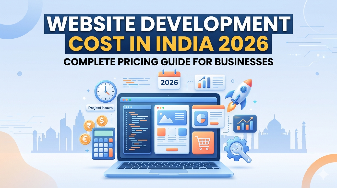 Website Development Cost in India 2026: Complete Pricing Guide for Businesses