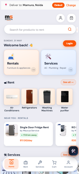 Maurya Service preview