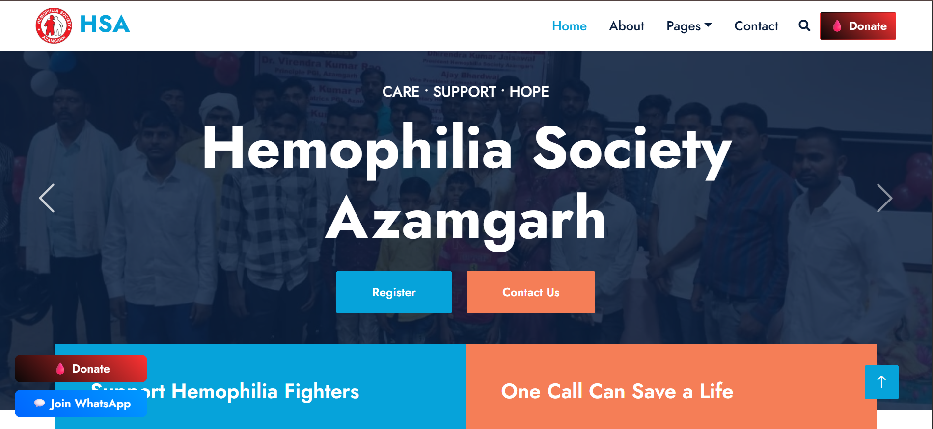 Hemophilia Society Azamgarh screenshot