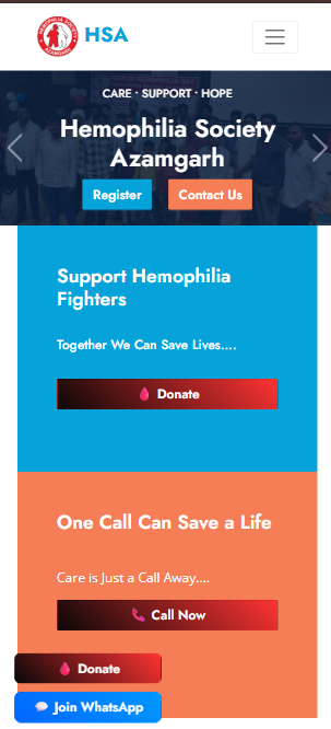 Hemophilia Society Azamgarh screenshot